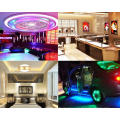 China factory ,16.4Ft 5m 300 unit Waterproof Flexible magic rgb 5050 SMD Music Led Strip Light with12V 5A controller